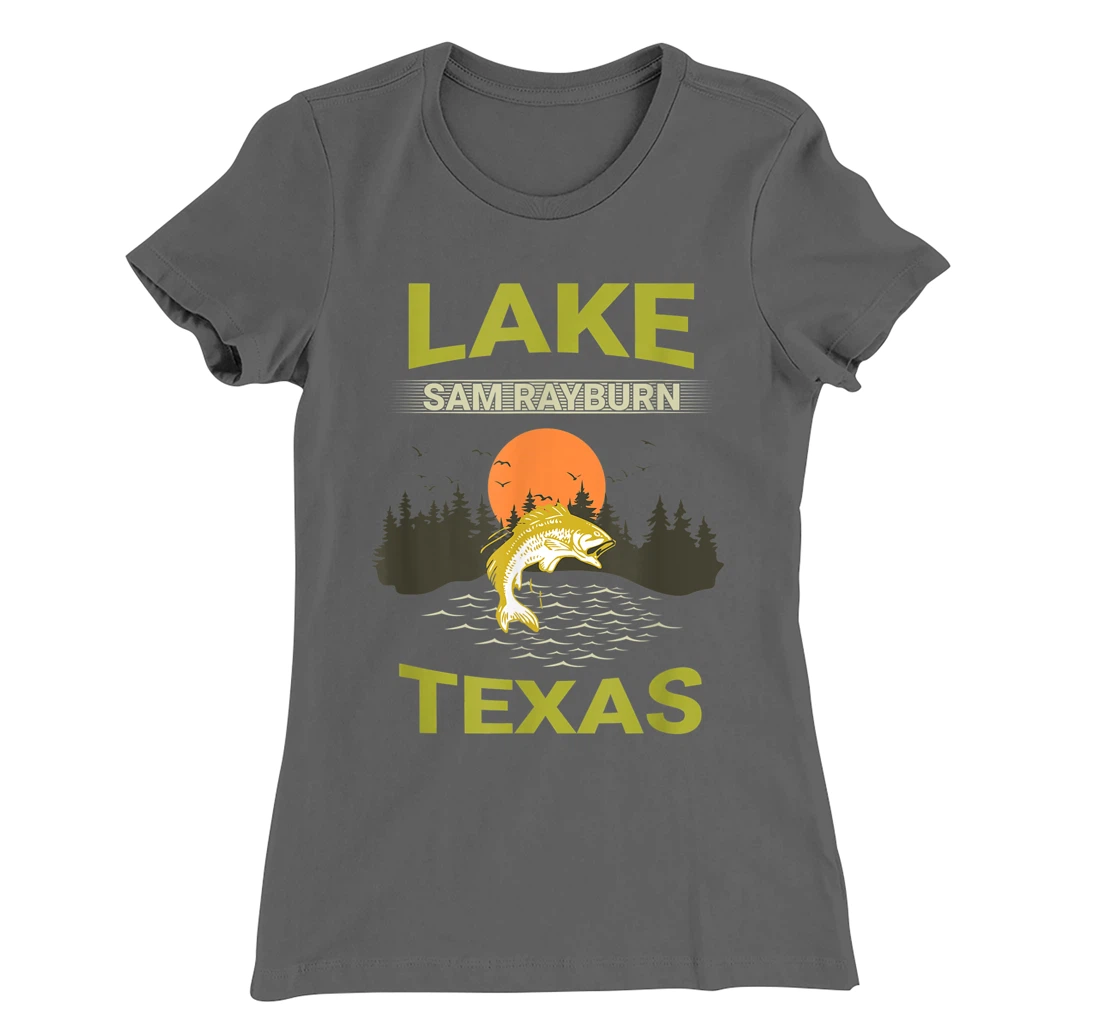 Lake Sam Rayburn Texas Fishing T-Shirt, Kid T-Shirt and Women T-Shirt