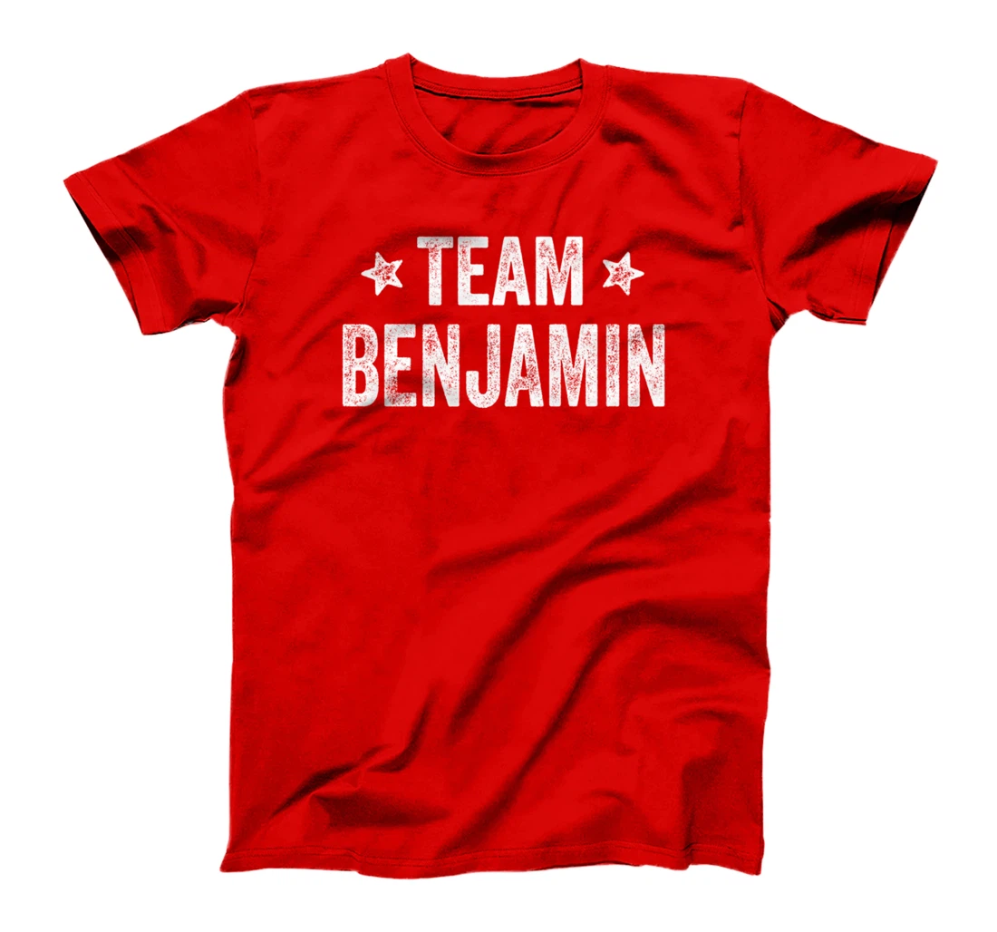Team BENJAMIN - Last Name / Benjamin Family Member Surname T-Shirt