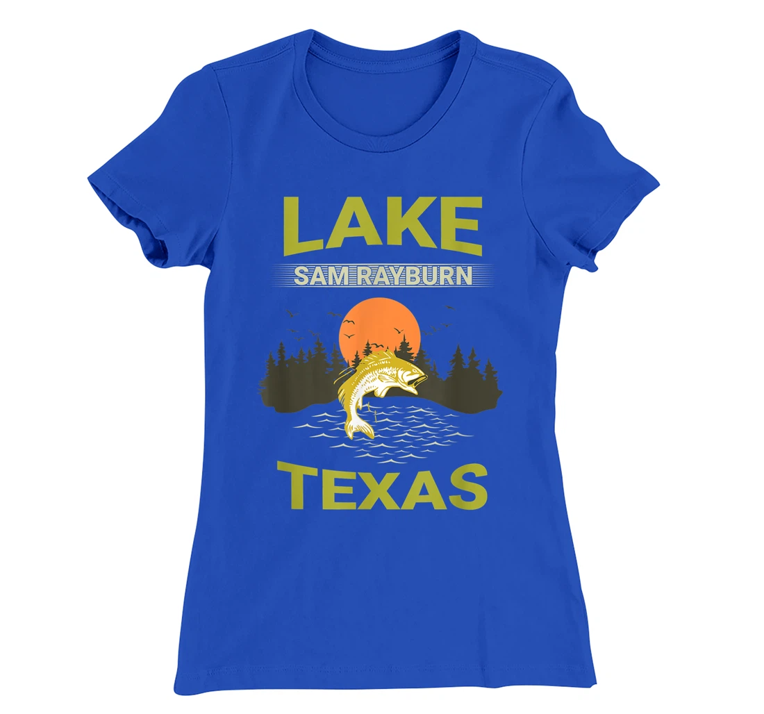 Lake Sam Rayburn Texas Fishing T-Shirt, Kid T-Shirt and Women T-Shirt