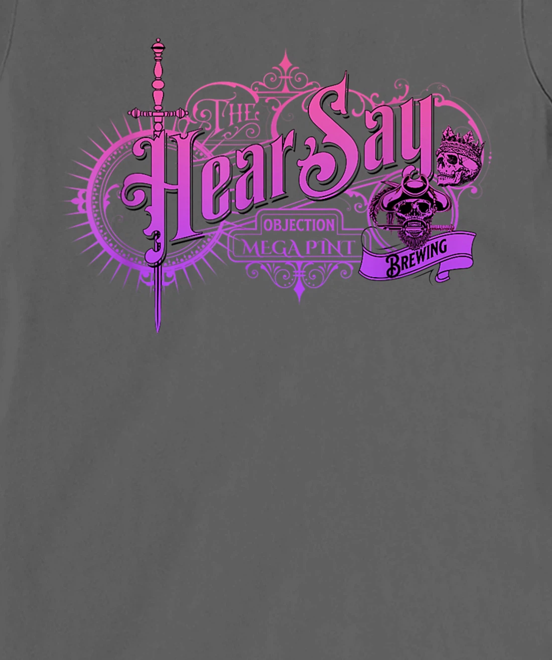 HearSay Mega Pint Brewing Objection T-Shirt, Women T-Shirt