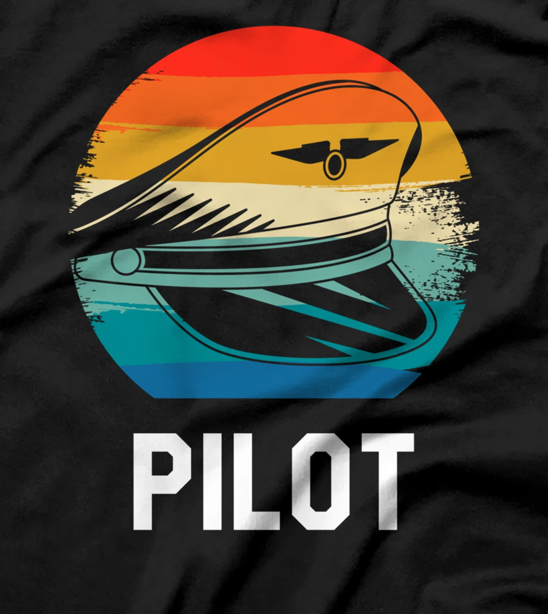 Retro Vintage Classic Pilot Aviation T-Shirt