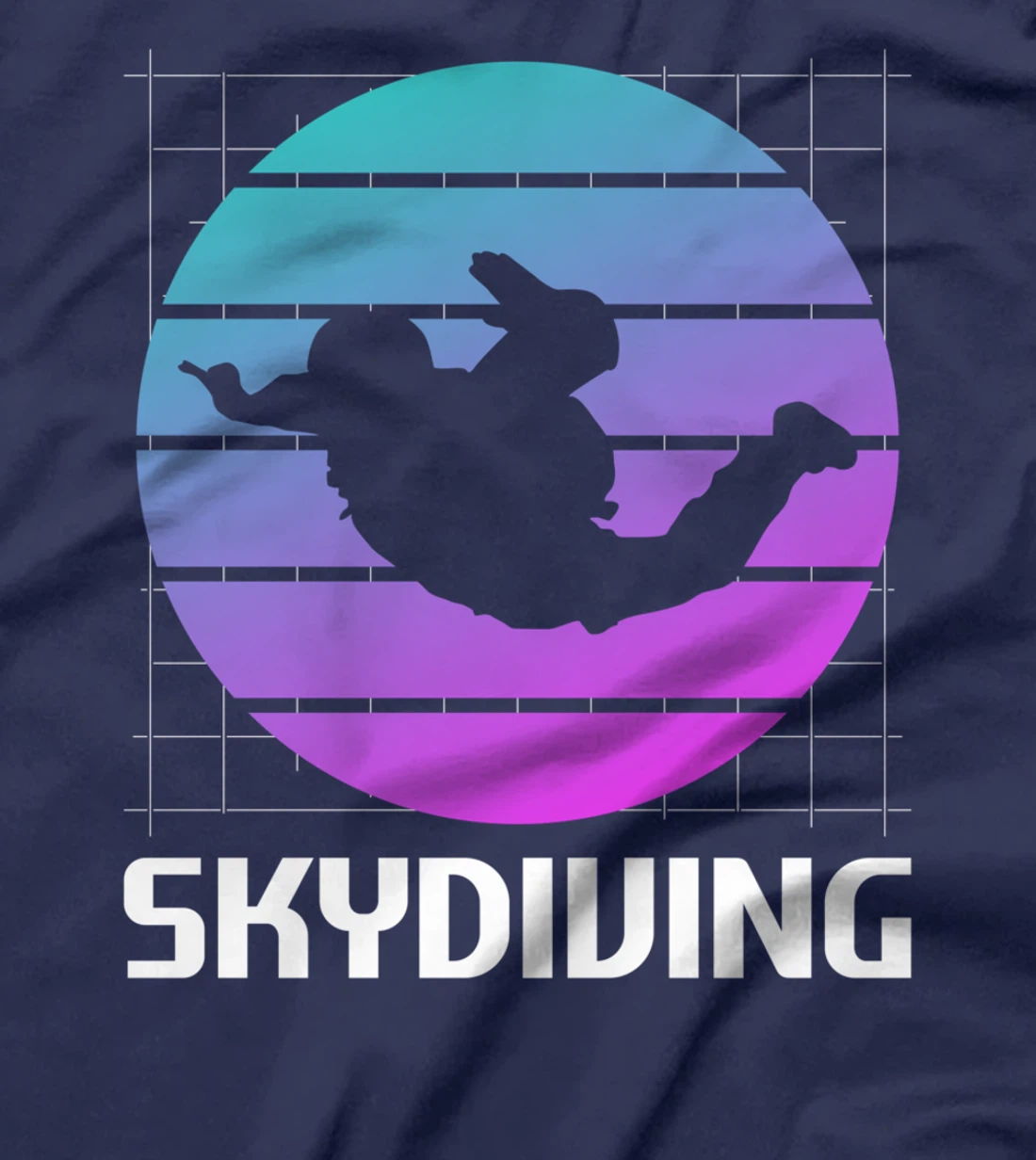 Retro Vintage Classic Skydiving Skydiver T-Shirt
