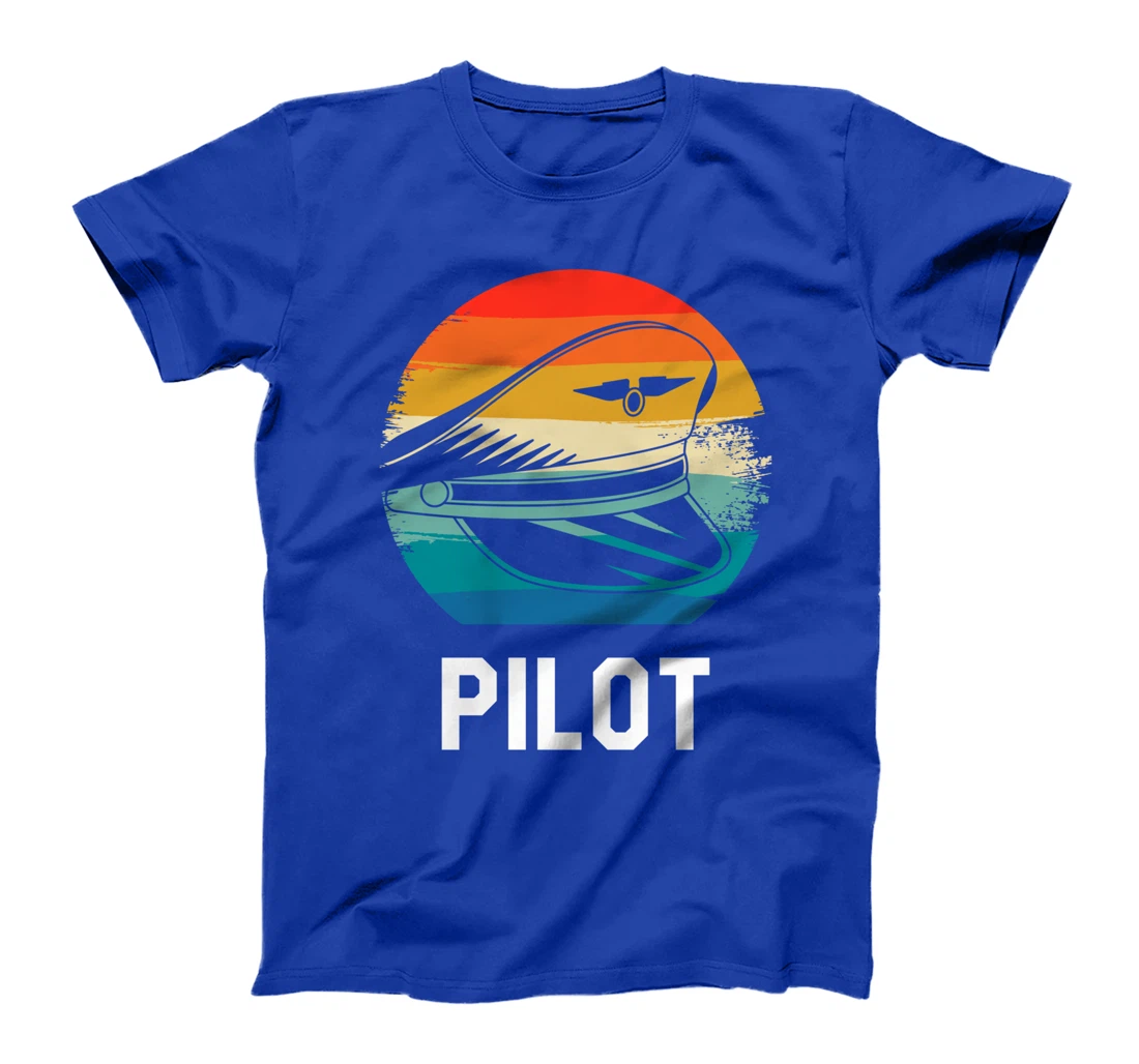 Retro Vintage Classic Pilot Aviation T-Shirt
