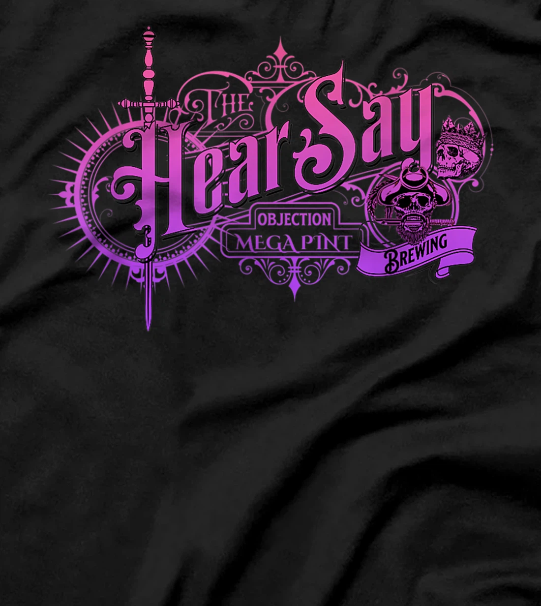 HearSay Mega Pint Brewing Objection T-Shirt, Women T-Shirt