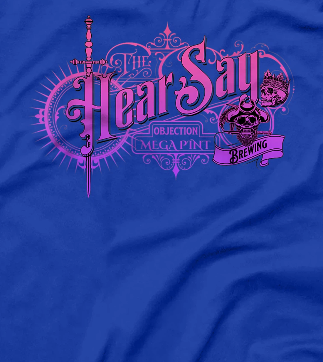 HearSay Mega Pint Brewing Objection T-Shirt, Women T-Shirt