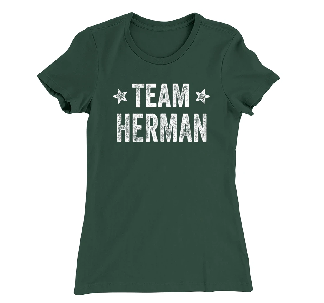 Team HERMAN - Last Name / Herman Family Member Surname T-Shirt, Kid T-Shirt and Women T-Shirt