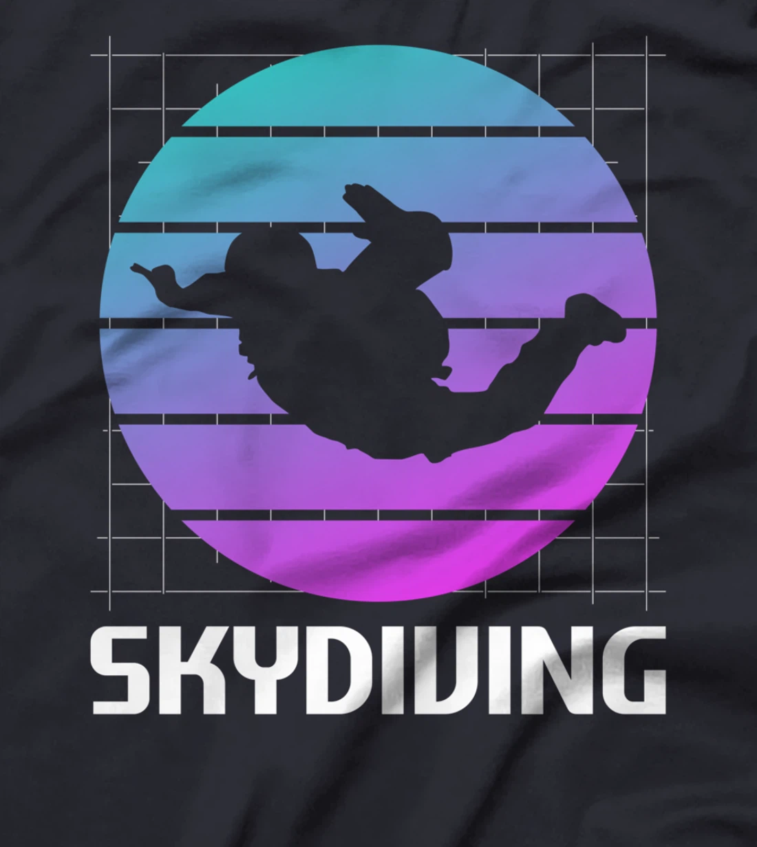 Retro Vintage Classic Skydiving Skydiver T-Shirt