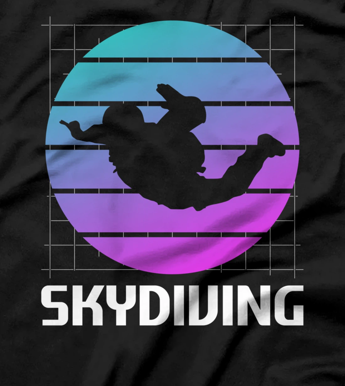 Retro Vintage Classic Skydiving Skydiver T-Shirt