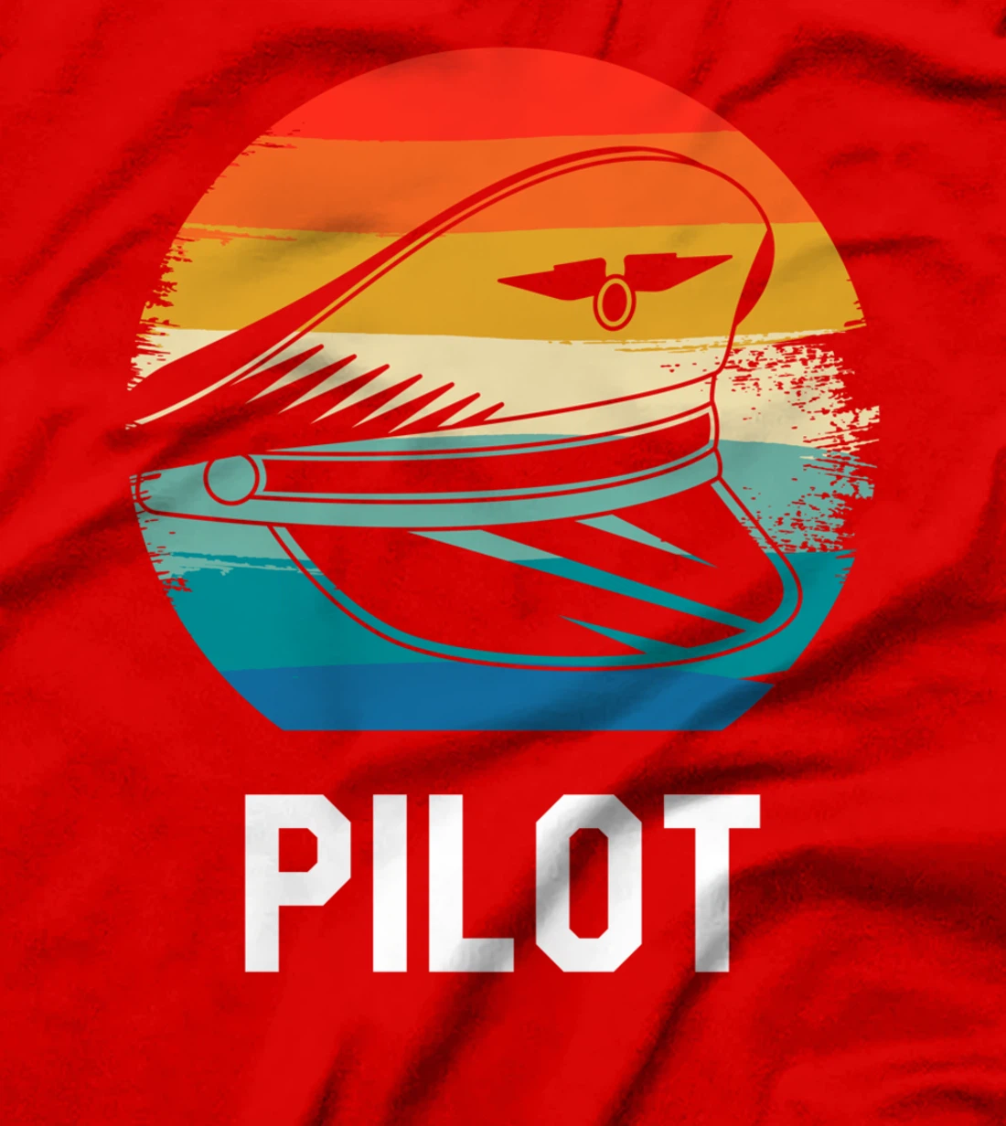 Retro Vintage Classic Pilot Aviation T-Shirt