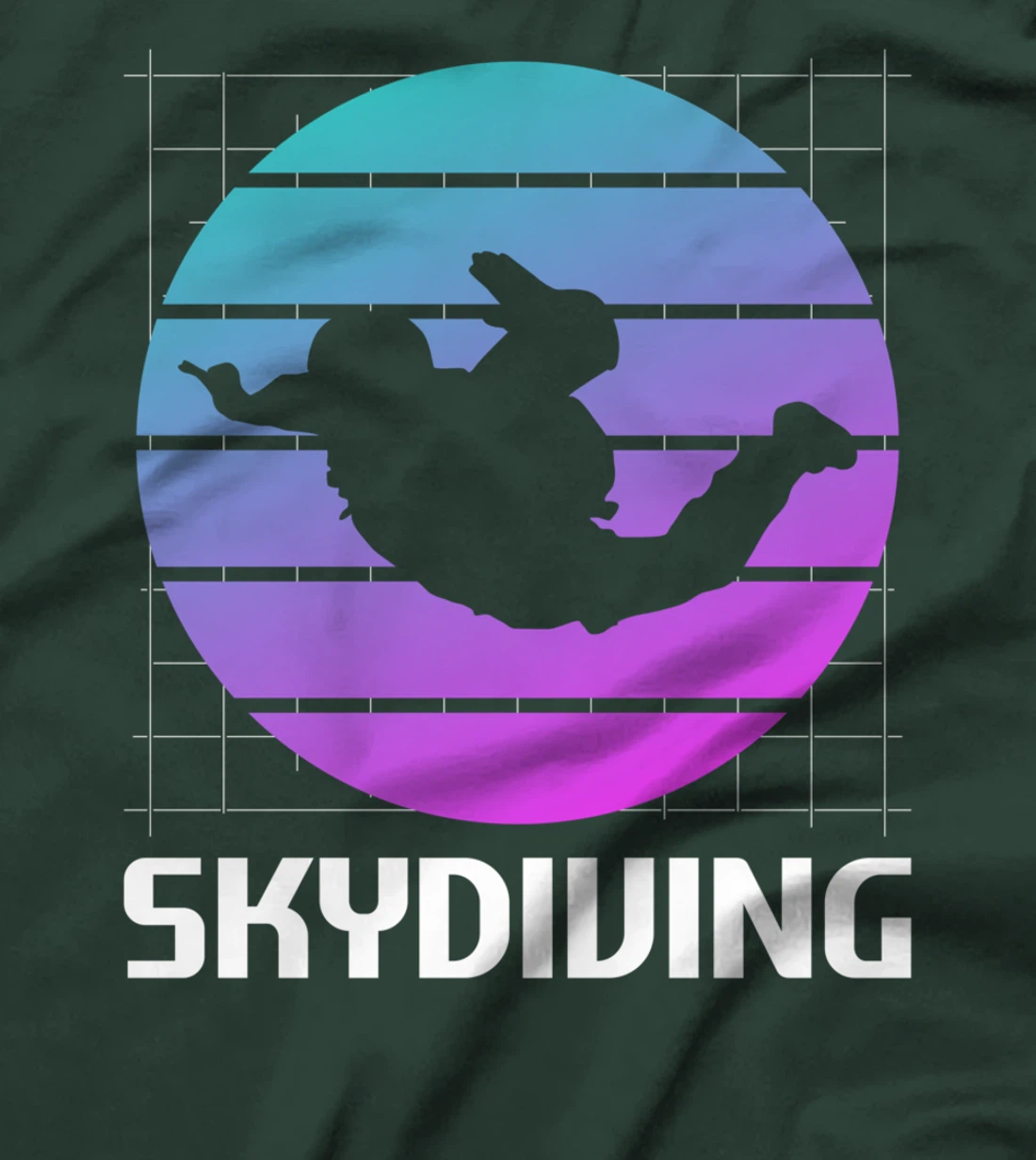 Retro Vintage Classic Skydiving Skydiver T-Shirt