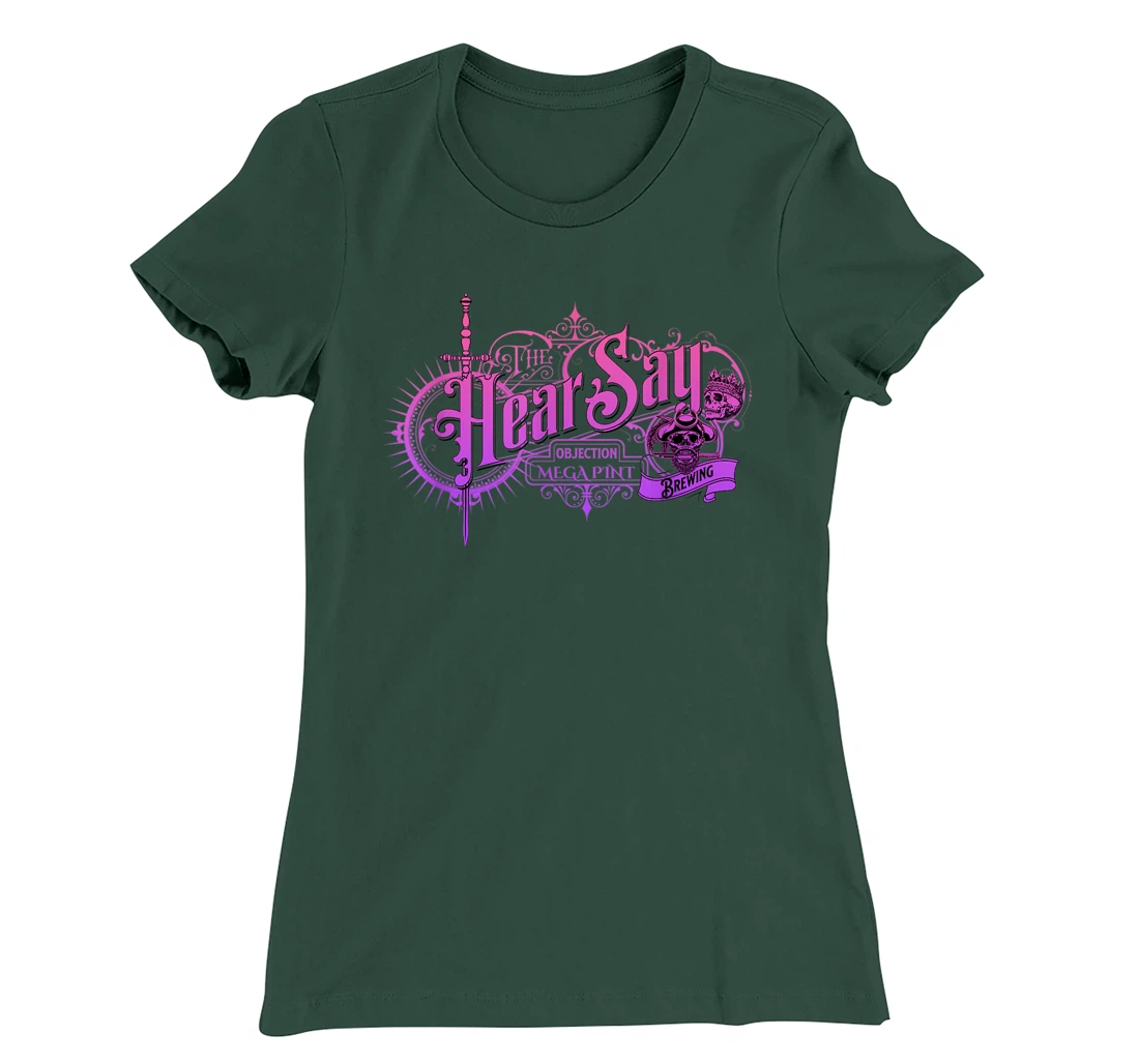 HearSay Mega Pint Brewing Objection T-Shirt, Women T-Shirt