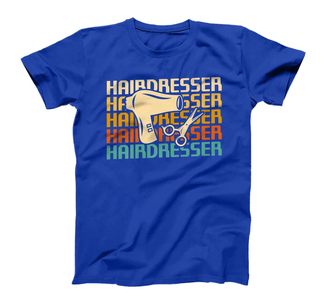 Retro Vintage Classic Hairdresser Hairdressing T-Shirt, Women T-Shirt