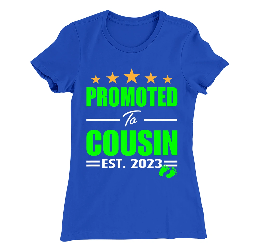 Promoted Cousin 2023 I'm Going To Be A Big Cousin 2023 Girl T-Shirt, Kid T-Shirt and Women T-Shirt