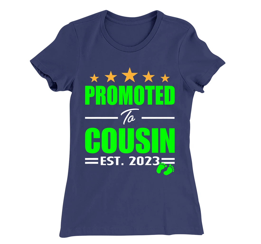 Promoted Cousin 2023 I'm Going To Be A Big Cousin 2023 Girl T-Shirt, Kid T-Shirt and Women T-Shirt