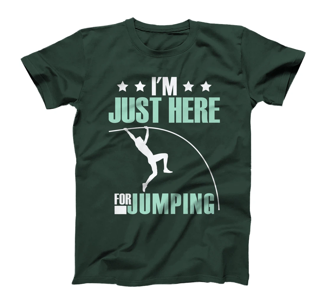 Pole Vaulter Sport Jumper Pole Vault Funny T-Shirt, Kid T-Shirt and Women T-Shirt