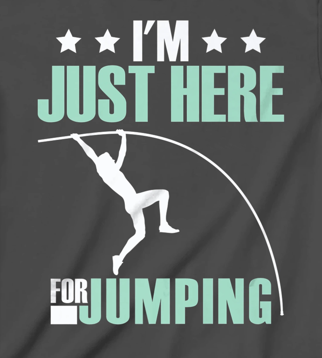 Pole Vaulter Sport Jumper Pole Vault Funny T-Shirt, Kid T-Shirt and Women T-Shirt