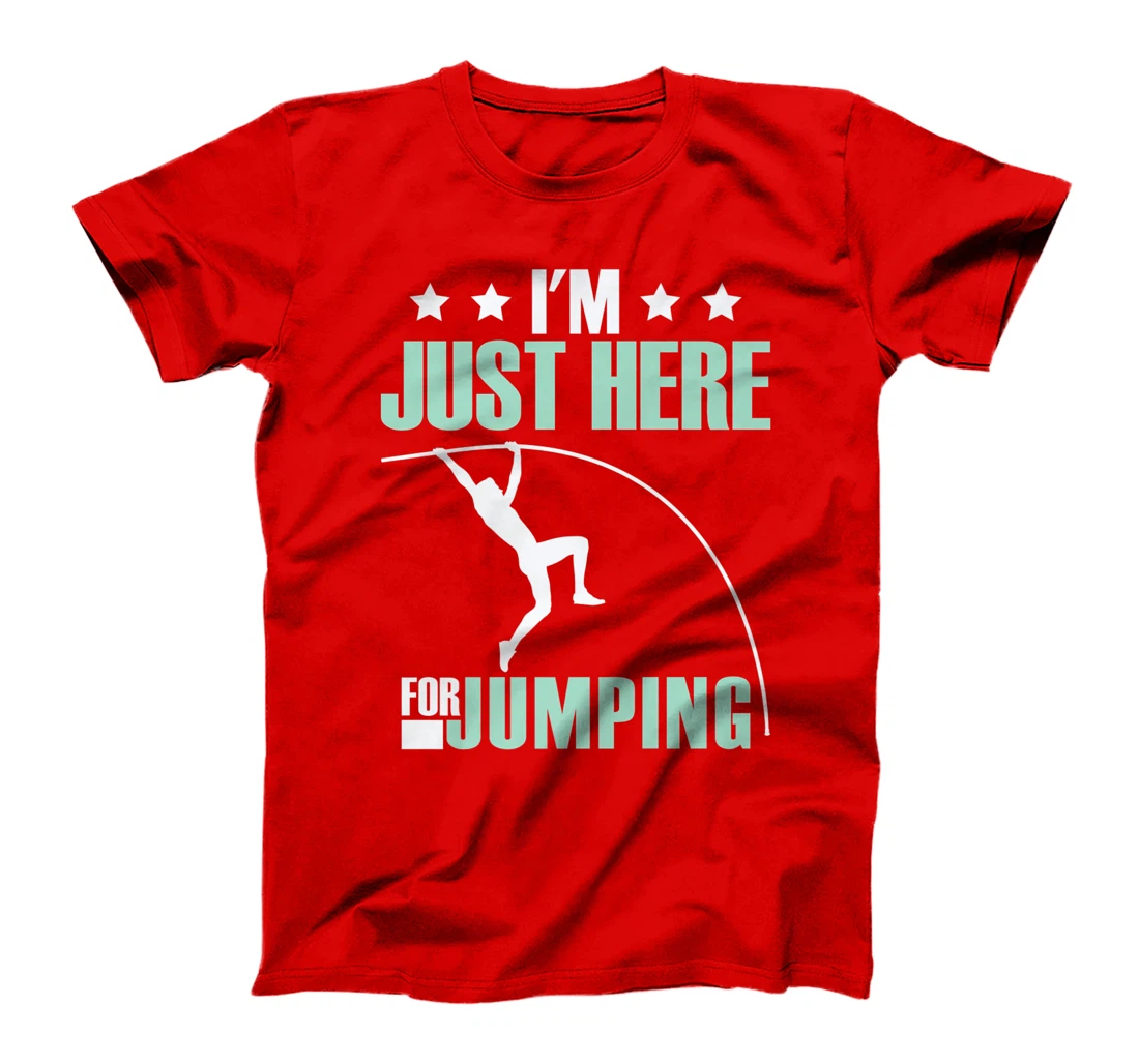 Pole Vaulter Sport Jumper Pole Vault Funny T-Shirt, Kid T-Shirt and Women T-Shirt