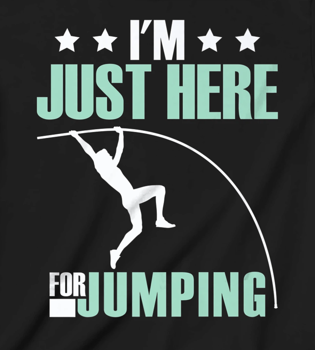 Pole Vaulter Sport Jumper Pole Vault Funny T-Shirt, Kid T-Shirt and Women T-Shirt