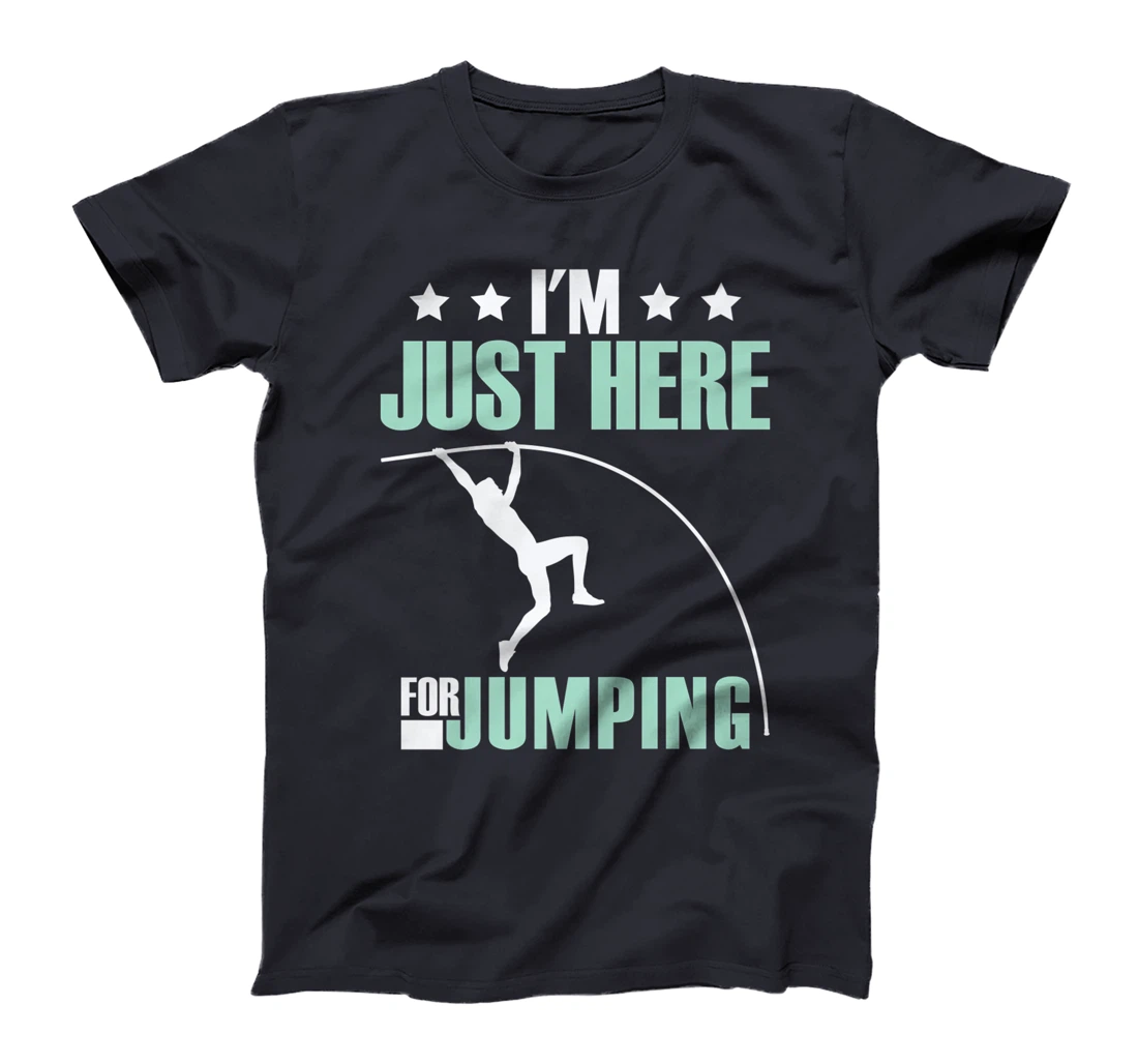 Pole Vaulter Sport Jumper Pole Vault Funny T-Shirt, Kid T-Shirt and Women T-Shirt