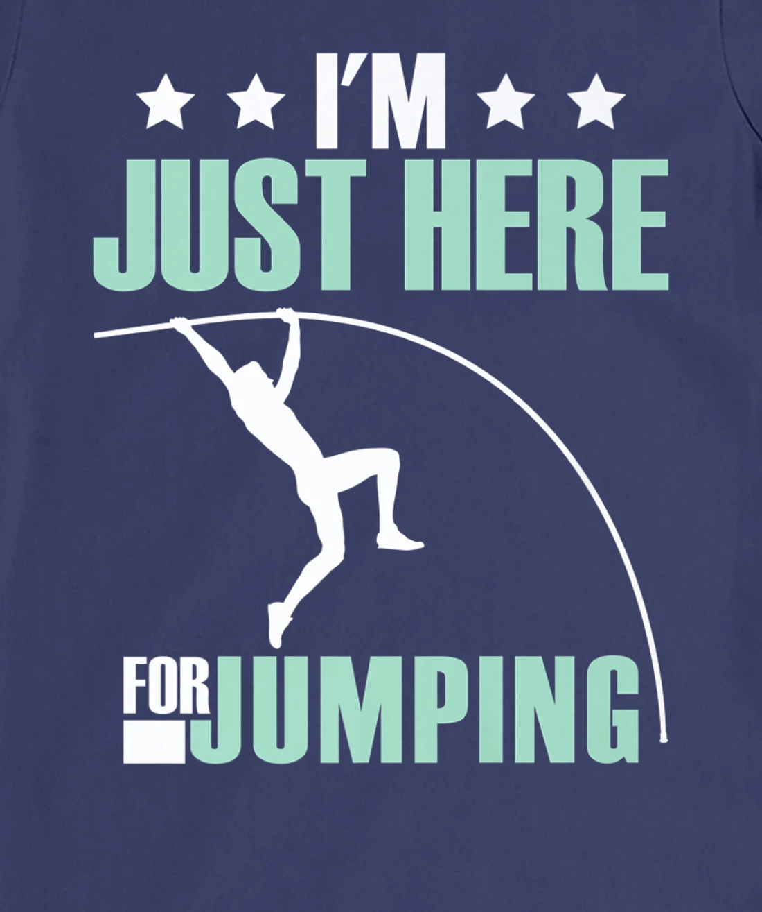 Pole Vaulter Sport Jumper Pole Vault Funny T-Shirt, Kid T-Shirt and Women T-Shirt