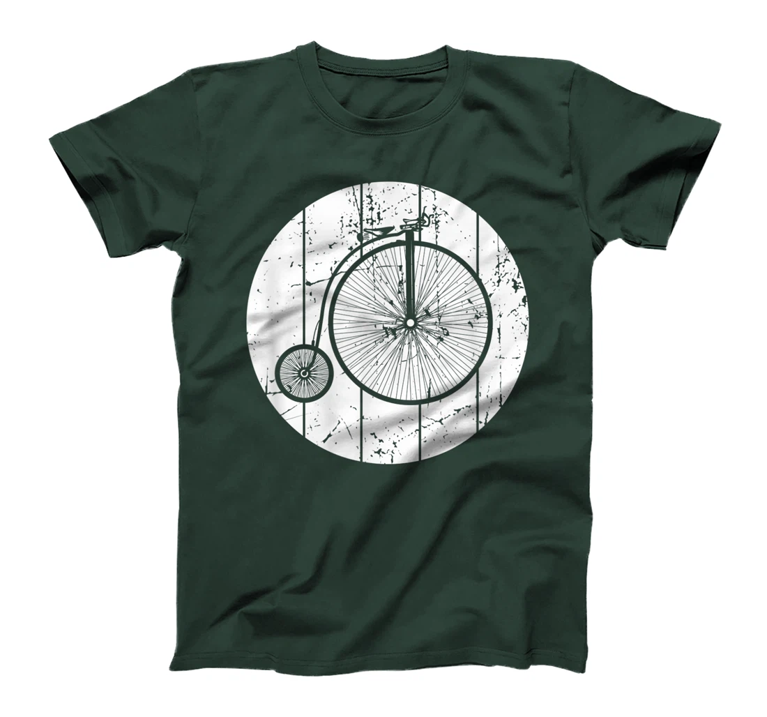Oldchool Bicycle Penny Farthing T-Shirt, Kid T-Shirt and Women T-Shirt