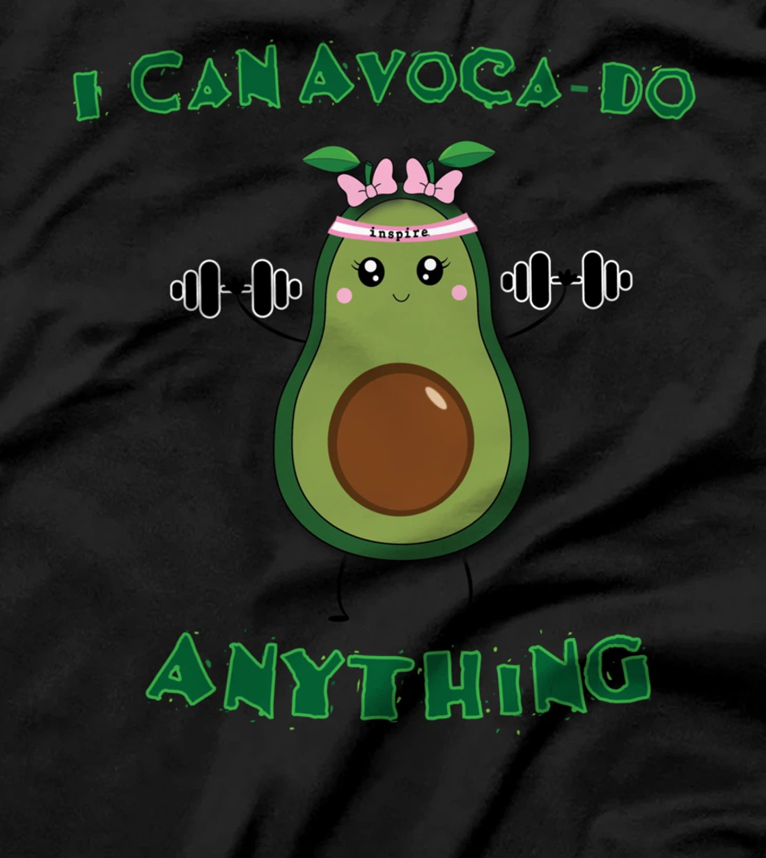 inspire Funny Avocado Taco Tuesday Design T-Shirt