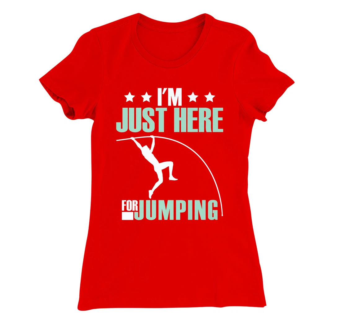 Pole Vaulter Sport Jumper Pole Vault Funny T-Shirt, Kid T-Shirt and Women T-Shirt
