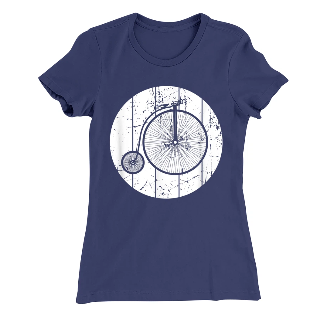 Oldchool Bicycle Penny Farthing T-Shirt, Kid T-Shirt and Women T-Shirt