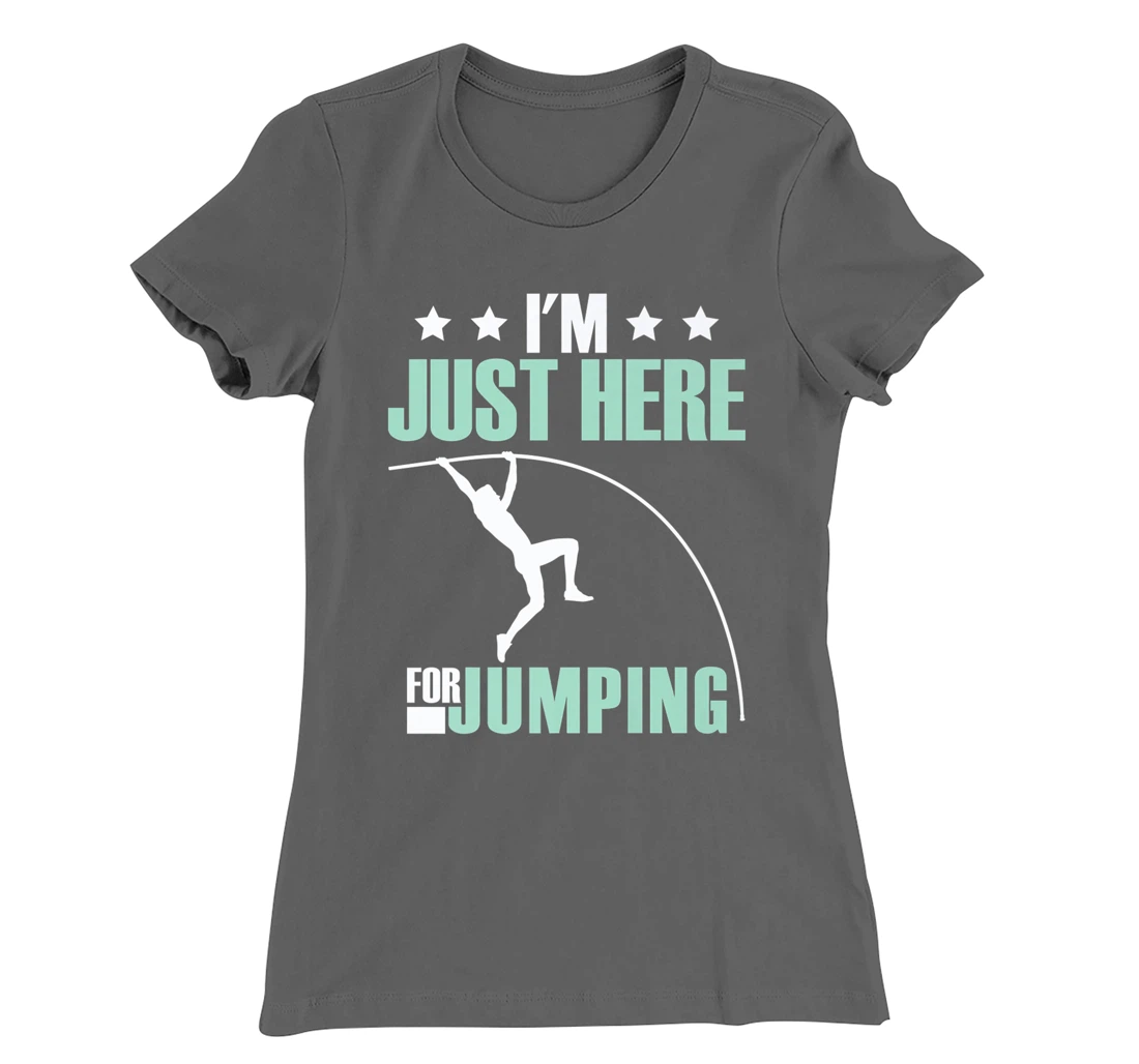 Pole Vaulter Sport Jumper Pole Vault Funny T-Shirt, Kid T-Shirt and Women T-Shirt