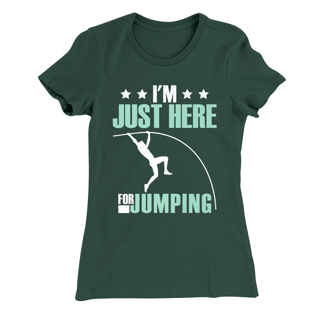 Pole Vaulter Sport Jumper Pole Vault Funny T-Shirt, Kid T-Shirt and Women T-Shirt