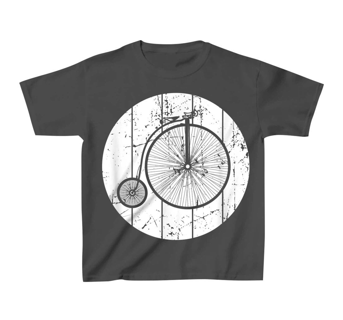 Oldchool Bicycle Penny Farthing T-Shirt, Kid T-Shirt and Women T-Shirt