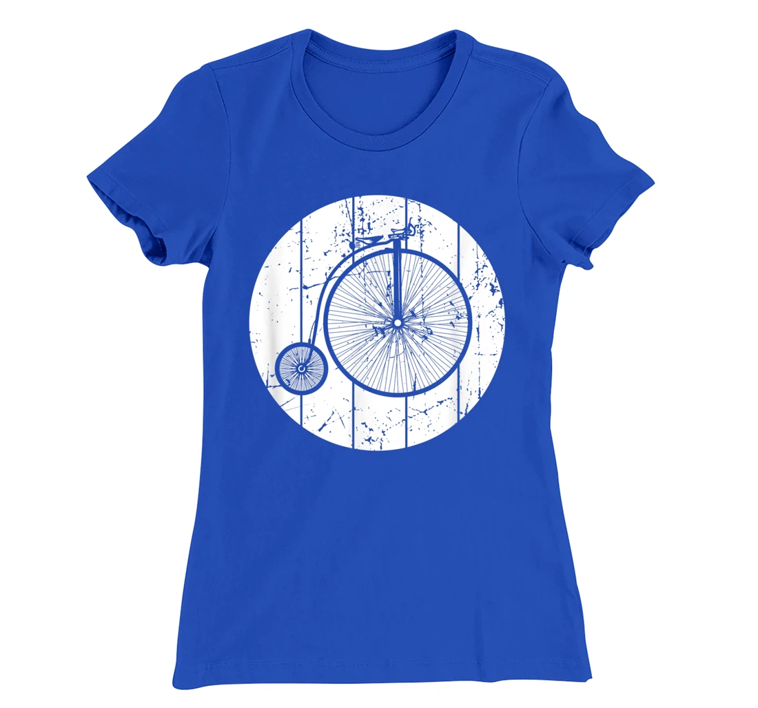 Oldchool Bicycle Penny Farthing T-Shirt, Kid T-Shirt and Women T-Shirt