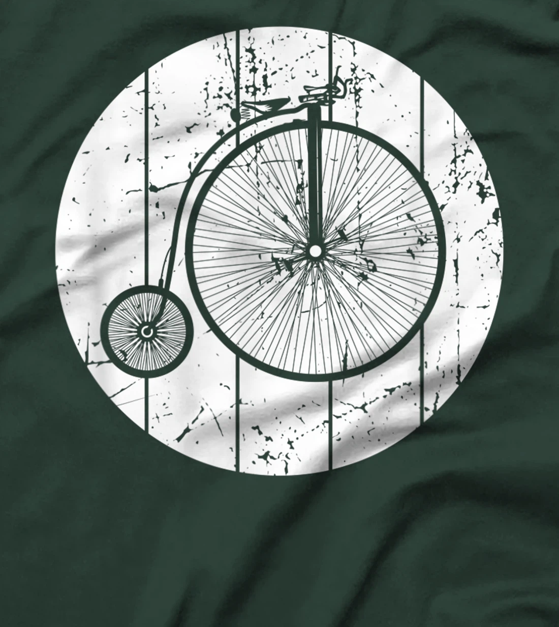Oldchool Bicycle Penny Farthing T-Shirt, Kid T-Shirt and Women T-Shirt