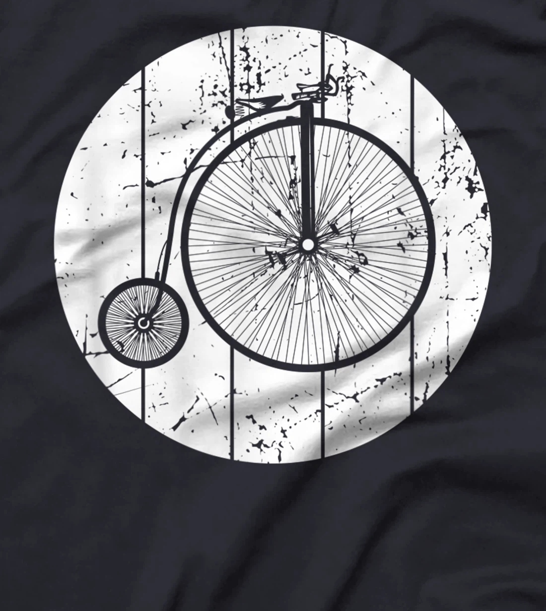 Oldchool Bicycle Penny Farthing T-Shirt, Kid T-Shirt and Women T-Shirt