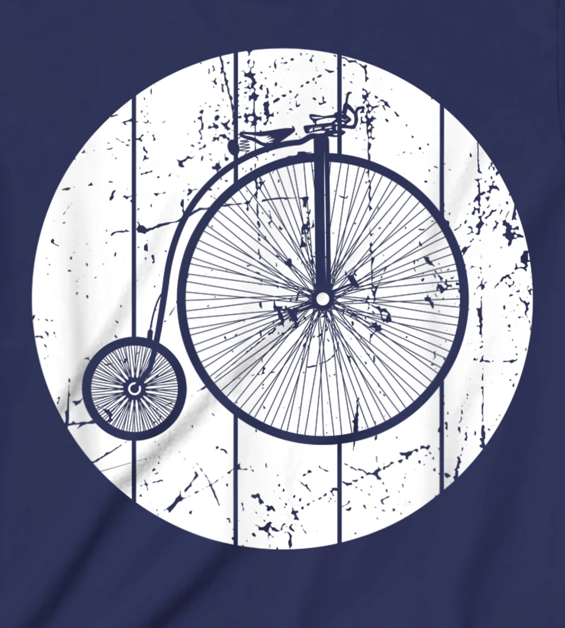 Oldchool Bicycle Penny Farthing T-Shirt, Kid T-Shirt and Women T-Shirt