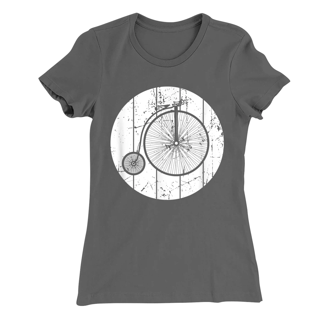 Oldchool Bicycle Penny Farthing T-Shirt, Kid T-Shirt and Women T-Shirt