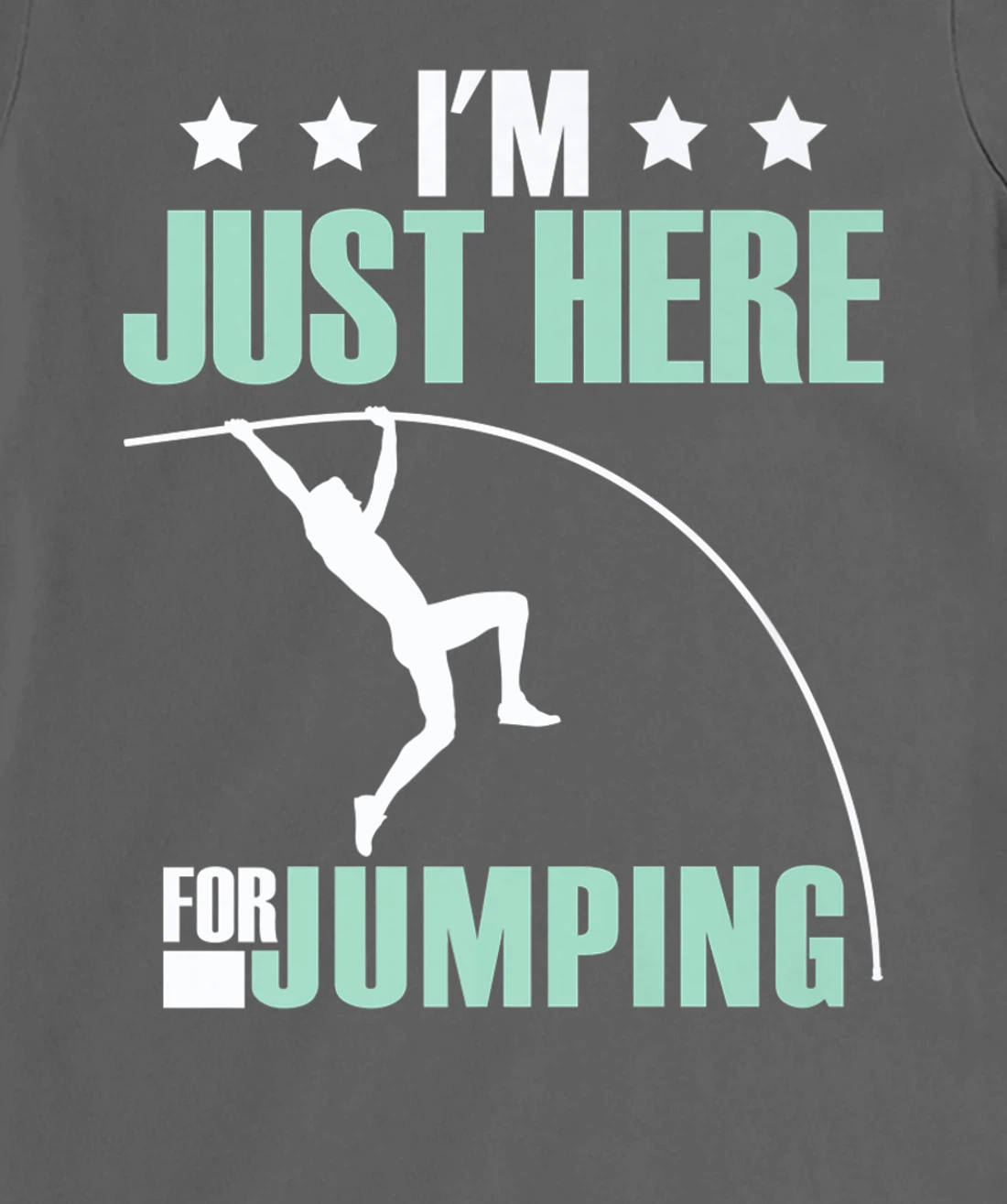 Pole Vaulter Sport Jumper Pole Vault Funny T-Shirt, Kid T-Shirt and Women T-Shirt