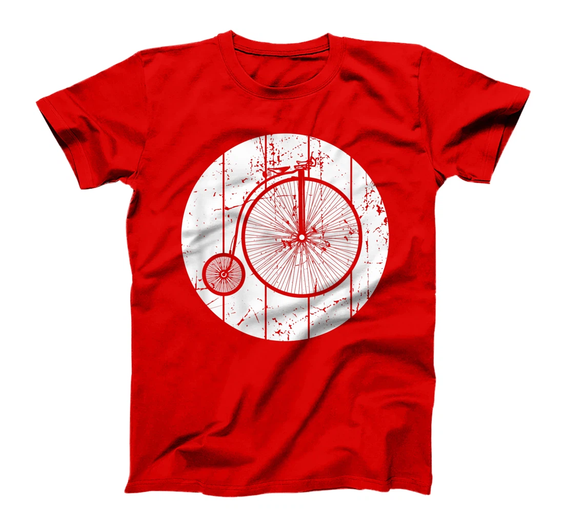 Oldchool Bicycle Penny Farthing T-Shirt, Kid T-Shirt and Women T-Shirt