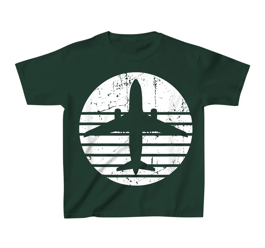 Airplane Aviation Enthusiast Pilot Plane Lover T-Shirt, Kid T-Shirt and Women T-Shirt