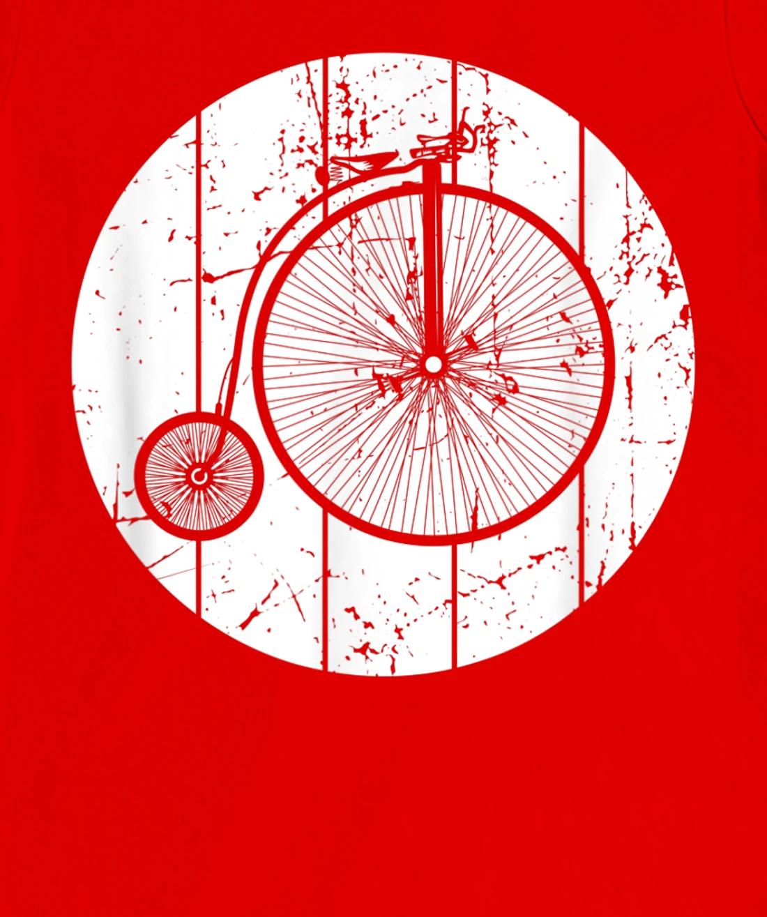 Oldchool Bicycle Penny Farthing T-Shirt, Kid T-Shirt and Women T-Shirt