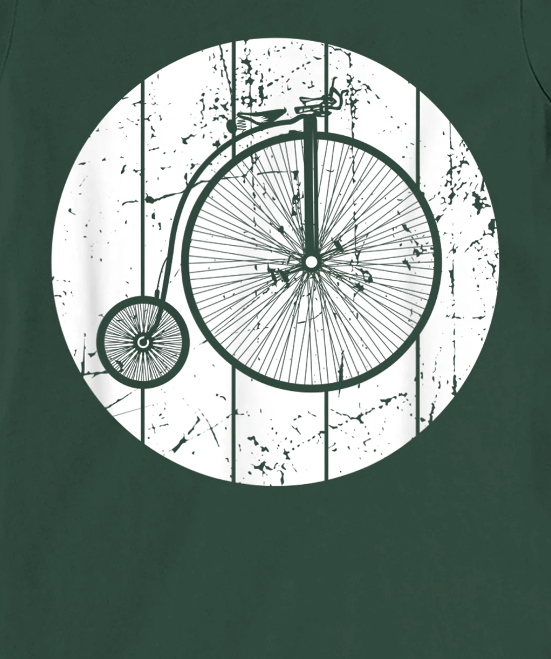 Oldchool Bicycle Penny Farthing T-Shirt, Kid T-Shirt and Women T-Shirt