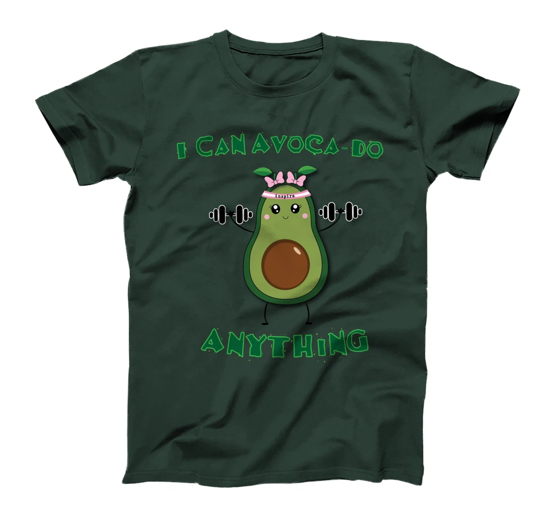 inspire Funny Avocado Taco Tuesday Design T-Shirt