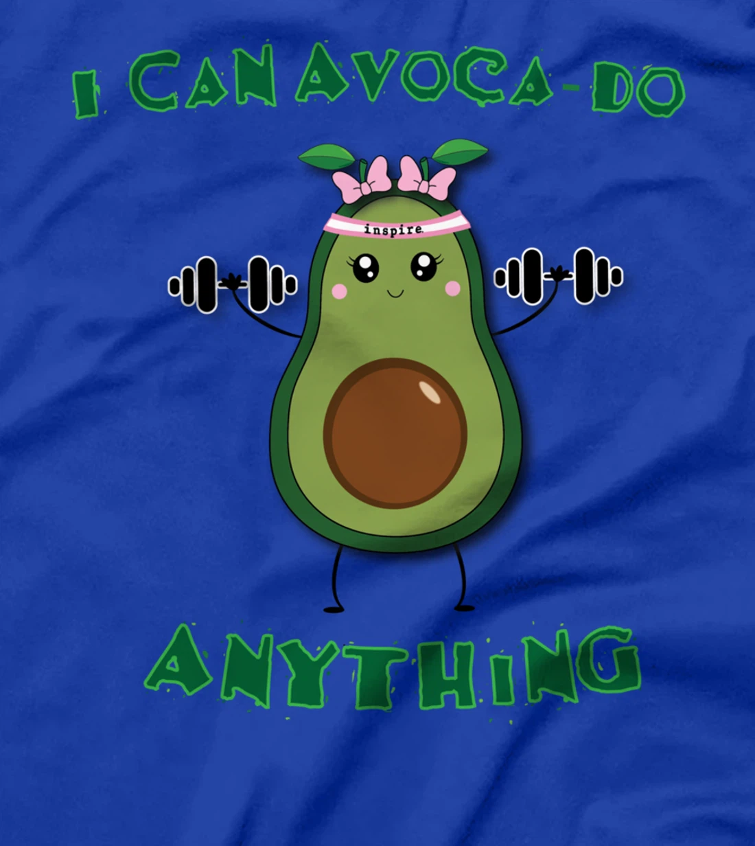 inspire Funny Avocado Taco Tuesday Design T-Shirt