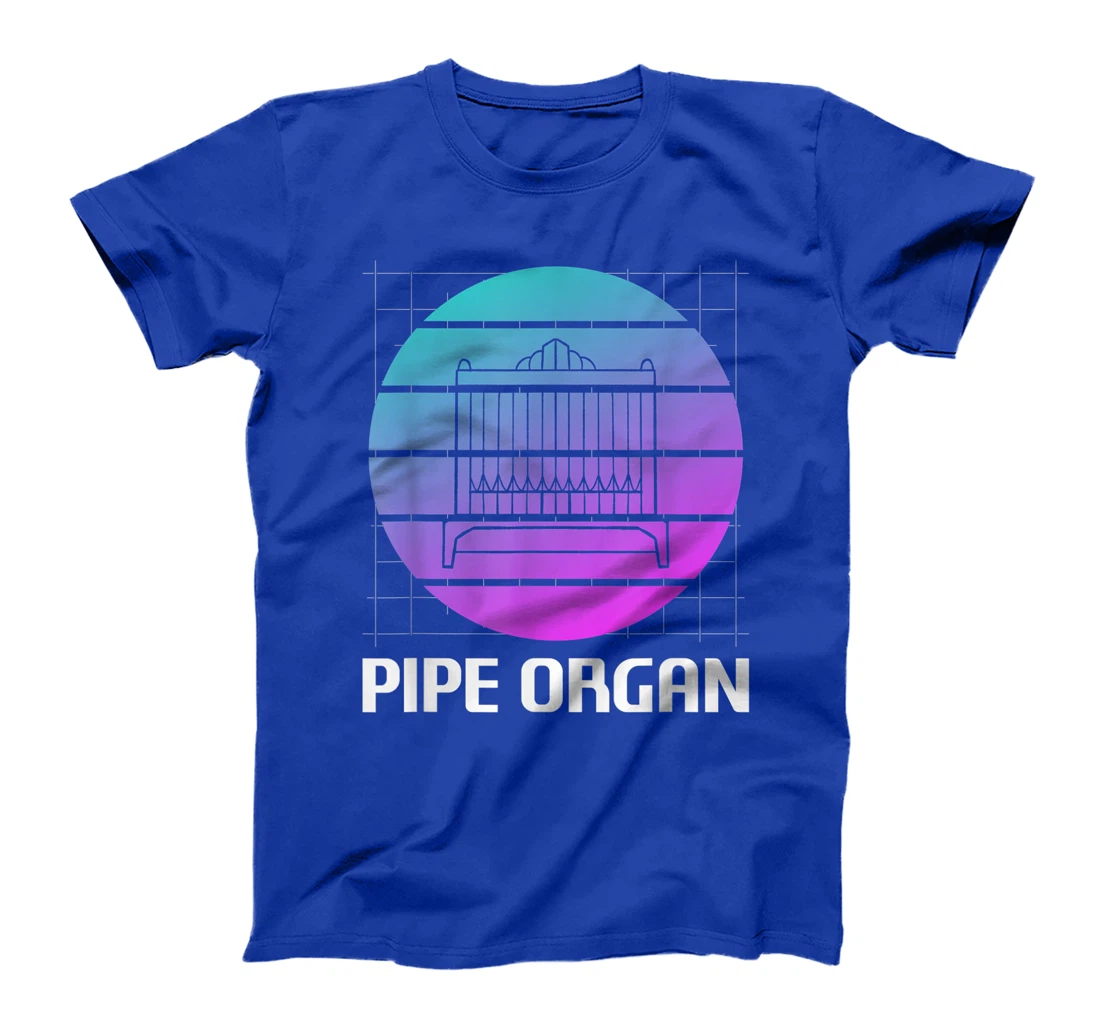 Retro Vintage Classic Pipe Organ Instrument Organist T-Shirt, Women T-Shirt