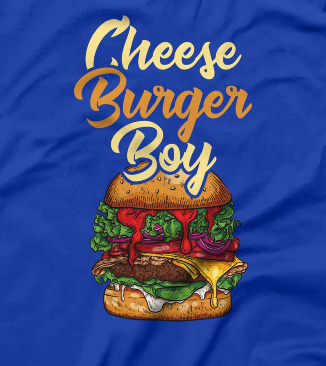 Cheeseburger Boy - Burger Lover National Cheeseburger Day T-Shirt