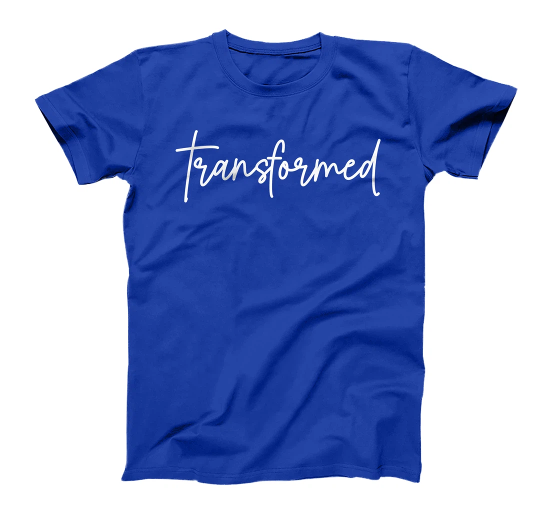 Transformed Christian Inspirational Design T-Shirt