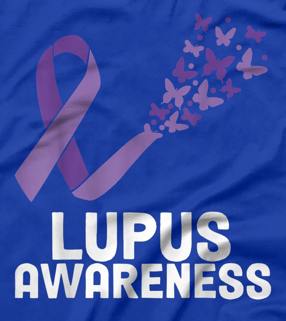 Lupus Warrior Lupus Awareness Butterfly T-Shirt, Women T-Shirt