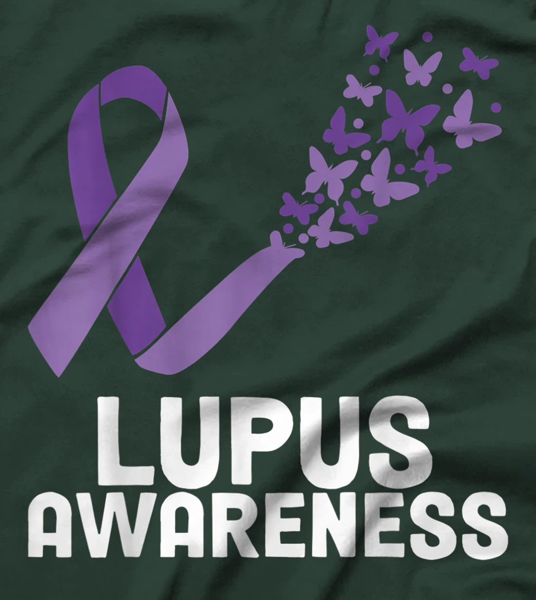Lupus Warrior Lupus Awareness Butterfly T-Shirt, Women T-Shirt