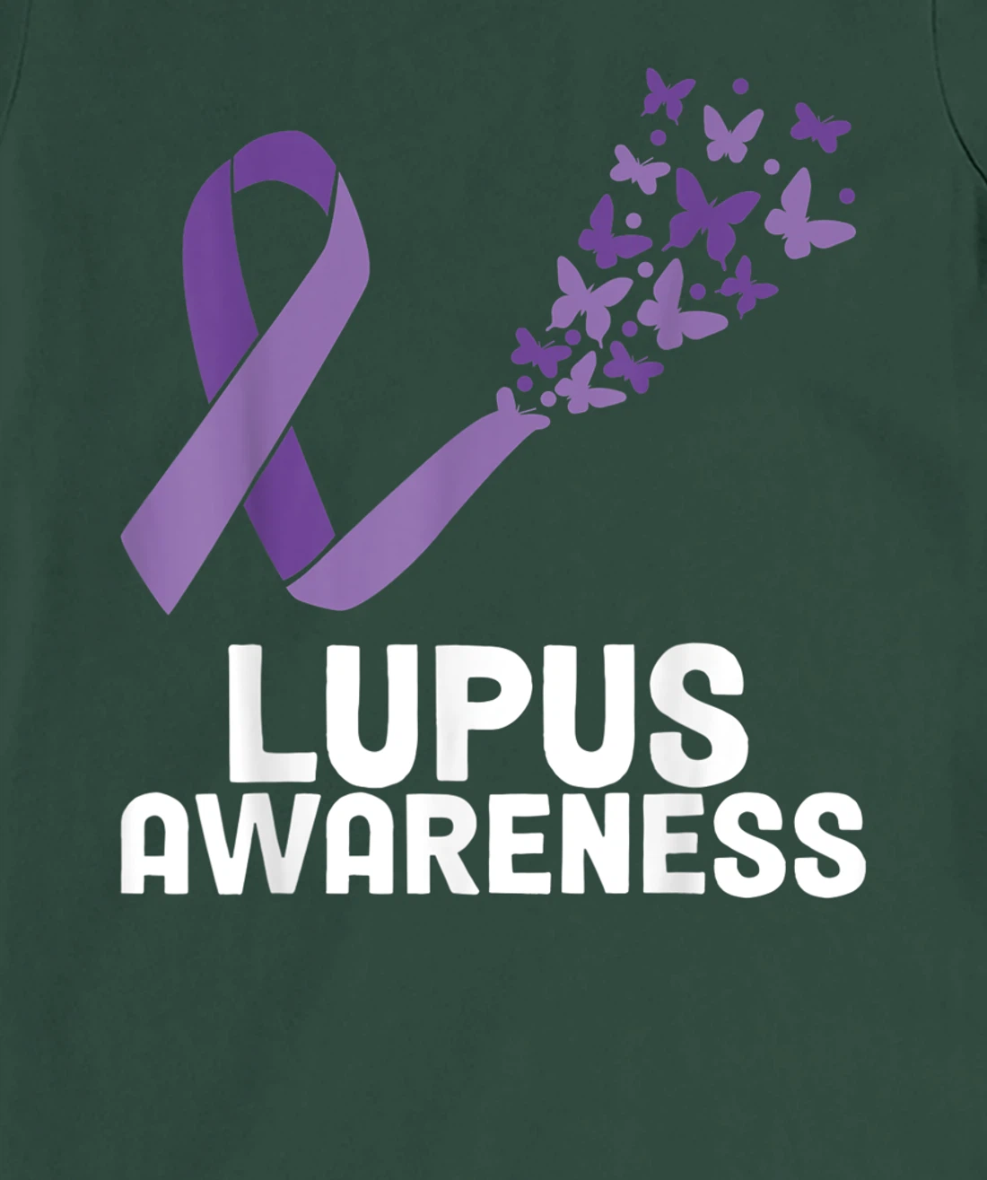 Lupus Warrior Lupus Awareness Butterfly T-Shirt, Women T-Shirt