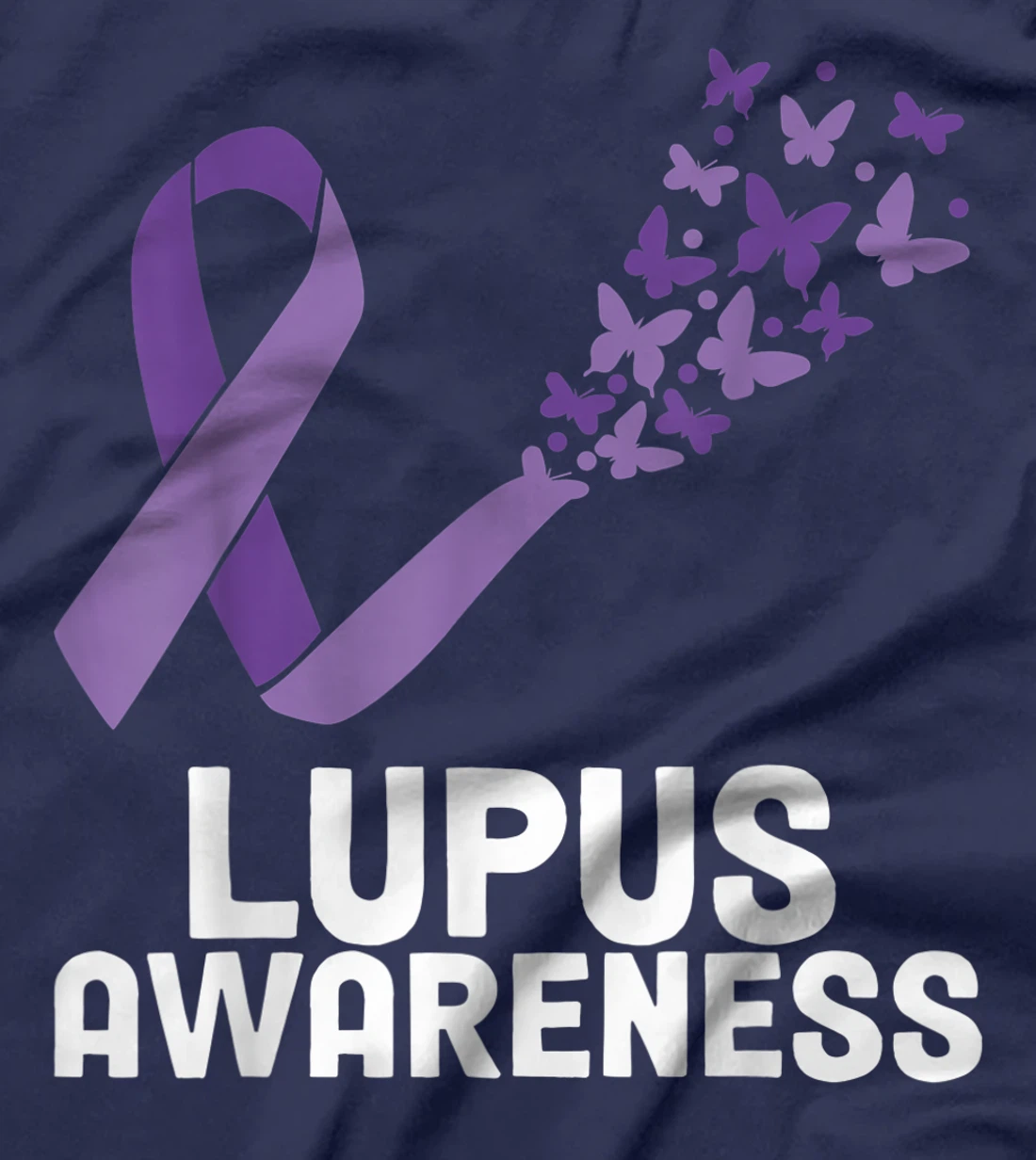 Lupus Warrior Lupus Awareness Butterfly T-Shirt, Women T-Shirt